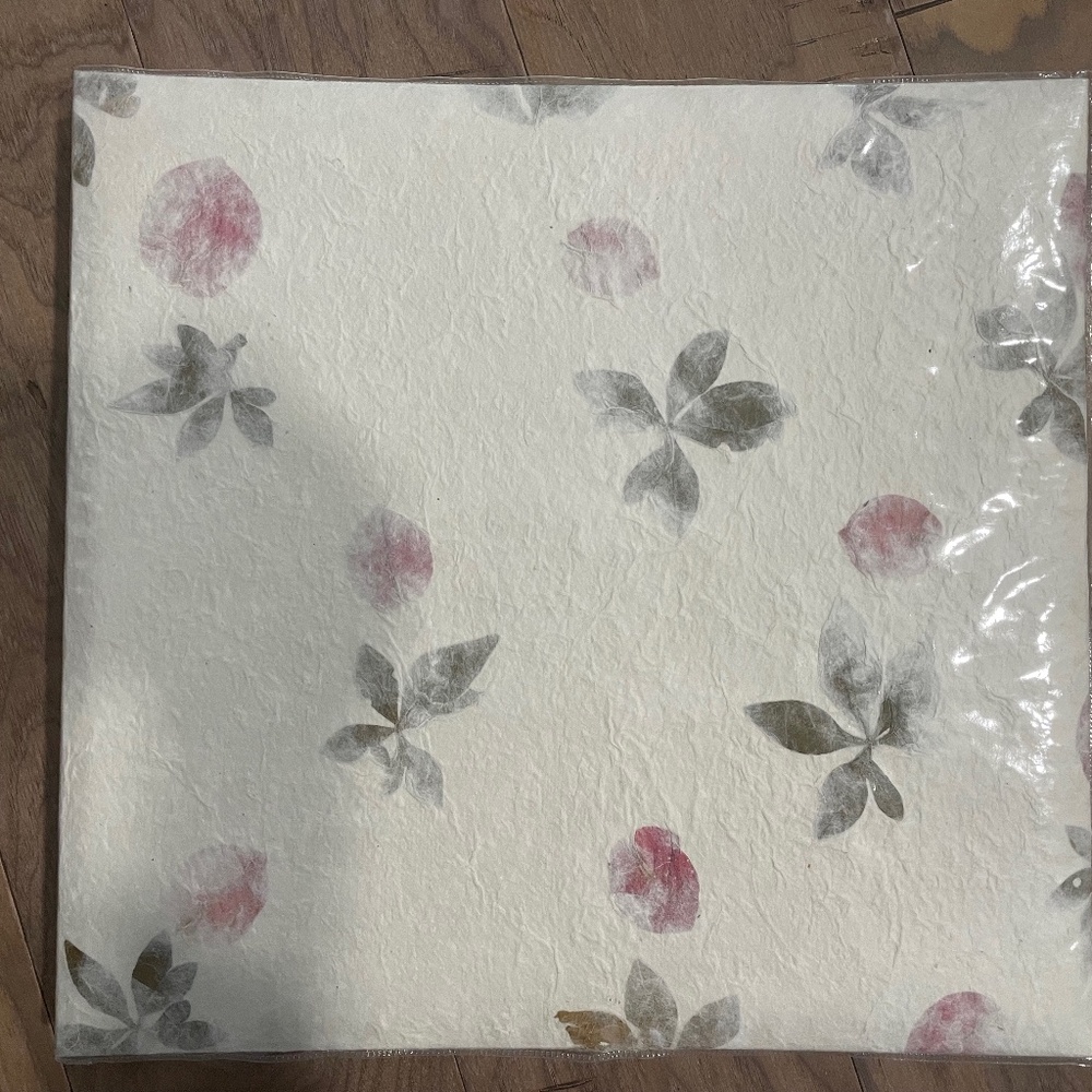 Brand New Floral Paper Memory Book